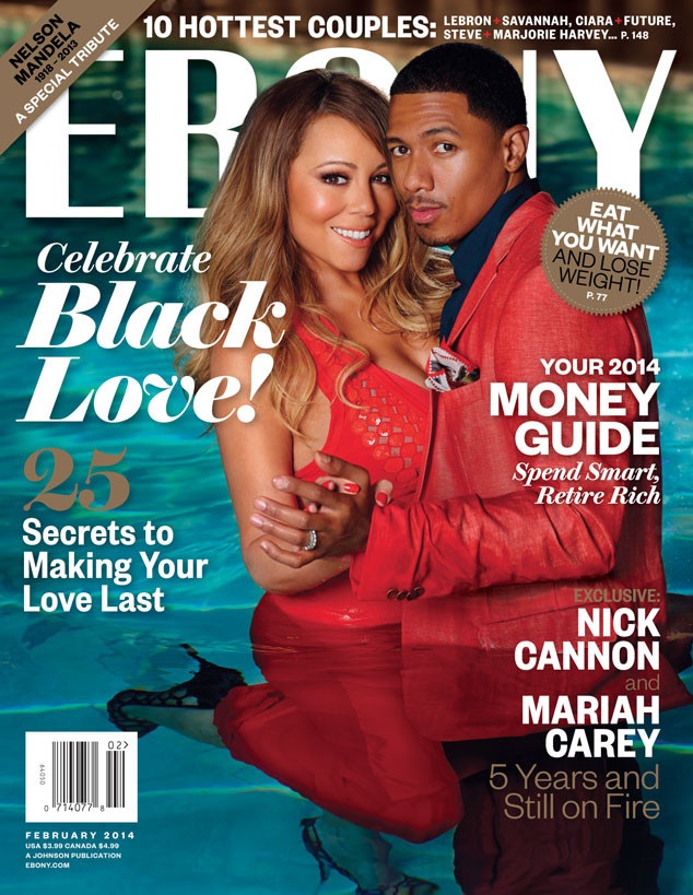 Mariah Carey Nick Cannon Ebony Magazine