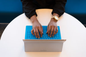 woman-typing-WOCinTechChat